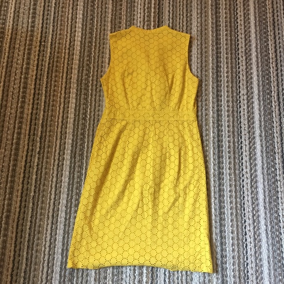 Chadwicks Yellow Dress Size 10 - Picture 4 of 5